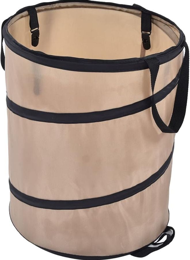 كيس حديقة قابل للطي 10 جالون 37.8 لتر كيس نفايات محمول قابل لإعادة الاستخدام في الهواء الطلق - Image 4